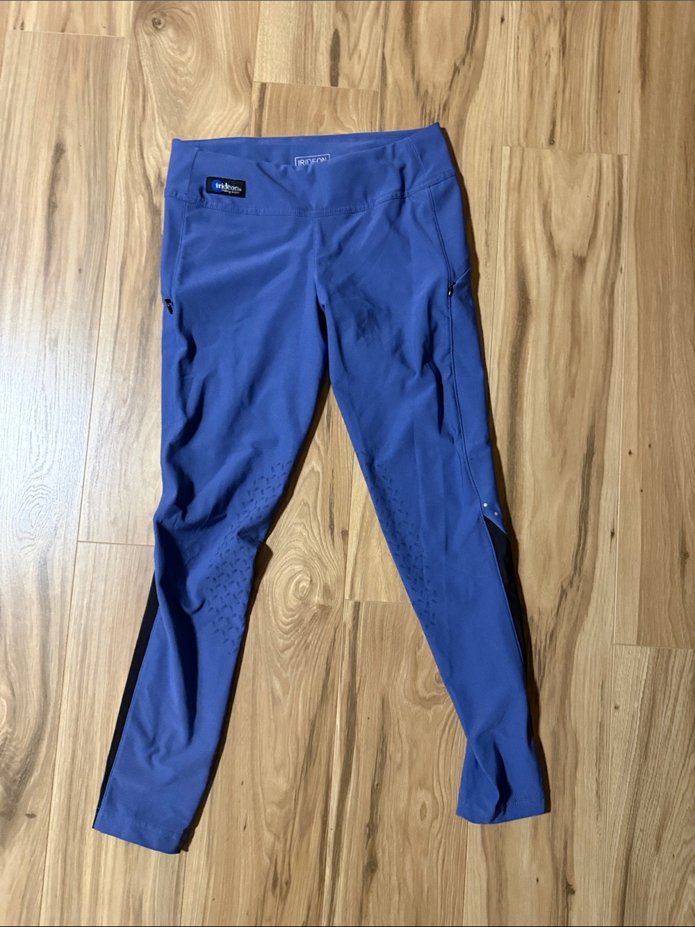 Kids Purple Riding Leggings with Silicone knee Grip